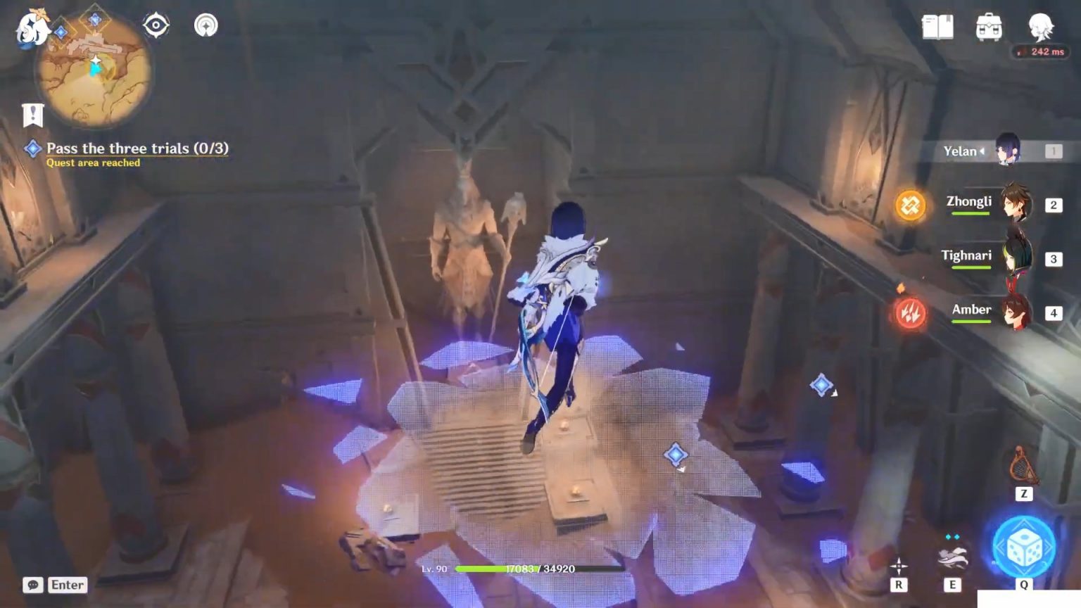 Pass the Three Trials Genshin Impact 3.1 GAMERPILLAR