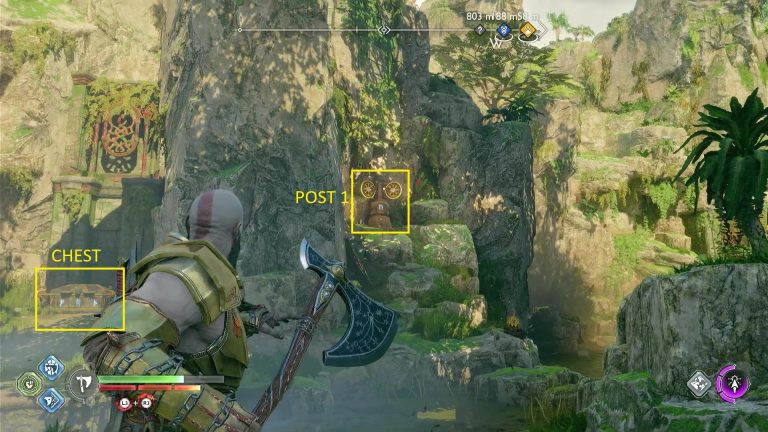 god of war ragnarok nornir chest cliffside ruins