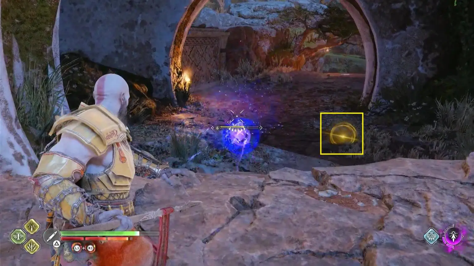 Explore The Craters In Shatter Scar Vale A Scar is Born Treasure Map Locations Guide | God of War Ragnarok