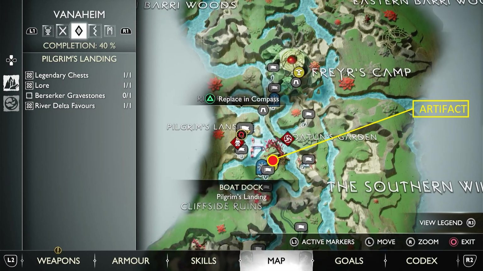 River Delta Artifacts Locations God of War Ragnarok GAMERPILLAR