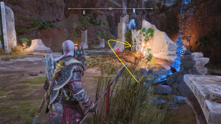 god of war ragnarok sinkholes plant