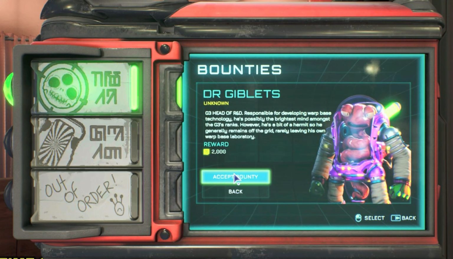 Dr. Giblets Bounty Walkthrough High on Life GAMERPILLAR