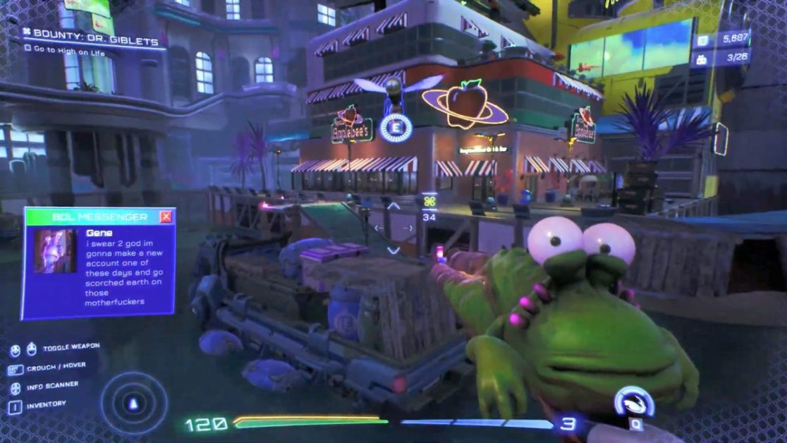 Go to High on Life Bounty Dr. Giblets High on Life GAMERPILLAR