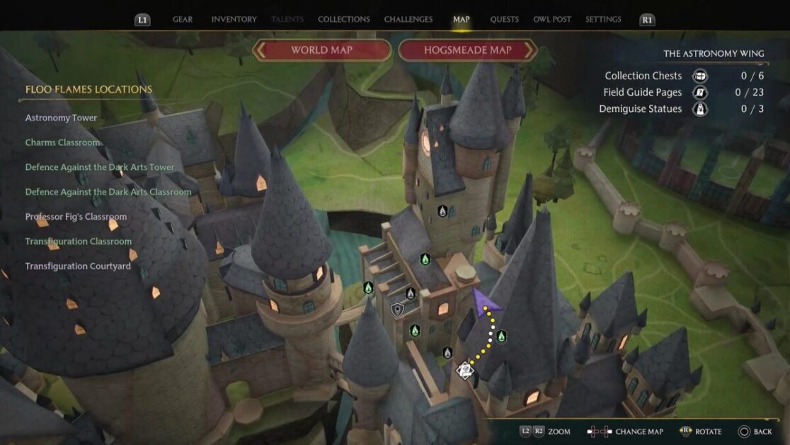 Collect the flying page near the broken statue Hogwarts Legacy GAMERPILLAR Collect the flying page near the broken statue Hogwarts Legacy GAMERPILLAR