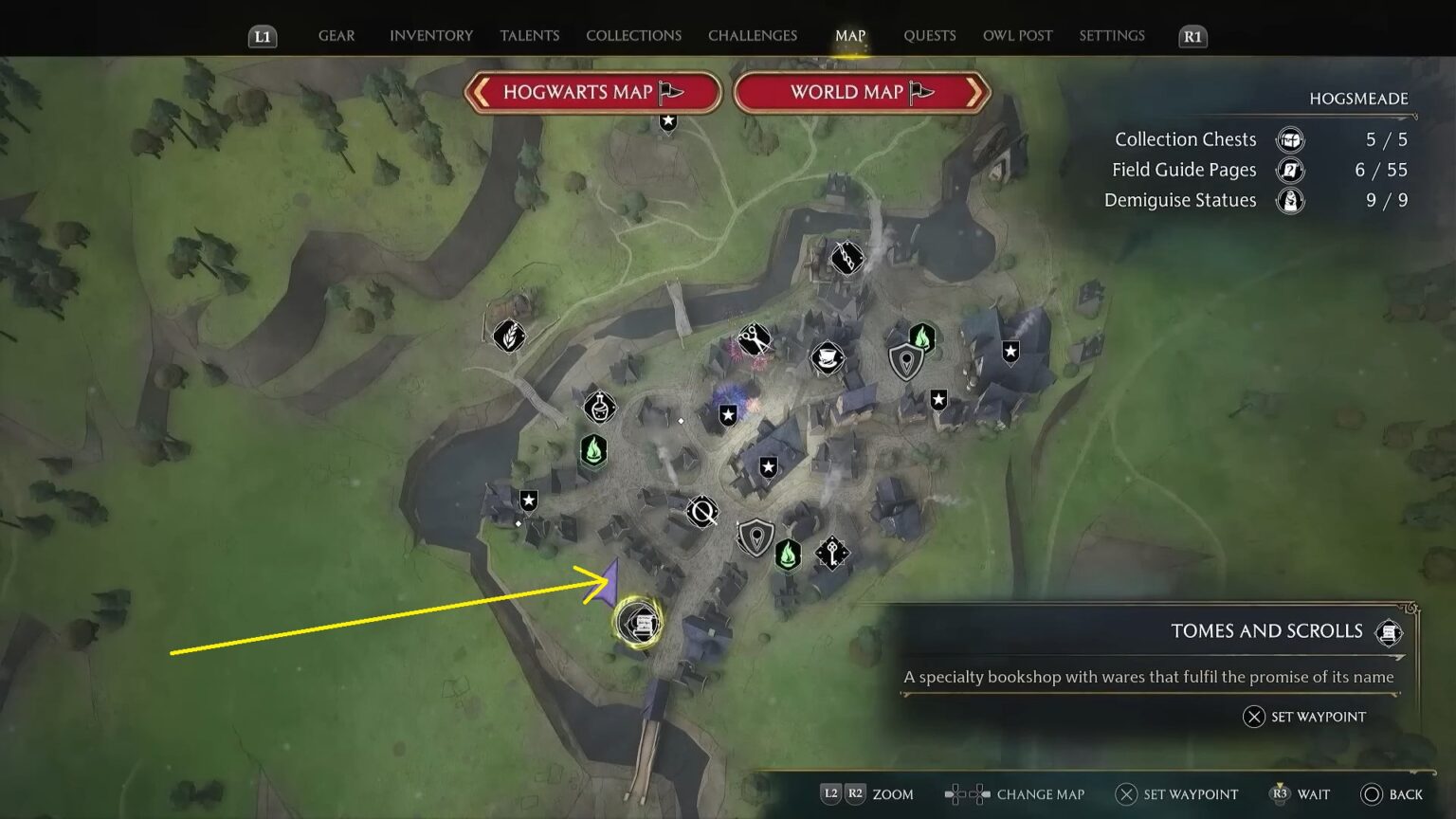 All Hogsmeade Field Guide Pages Locations Hogwarts Legacy GAMERPILLAR