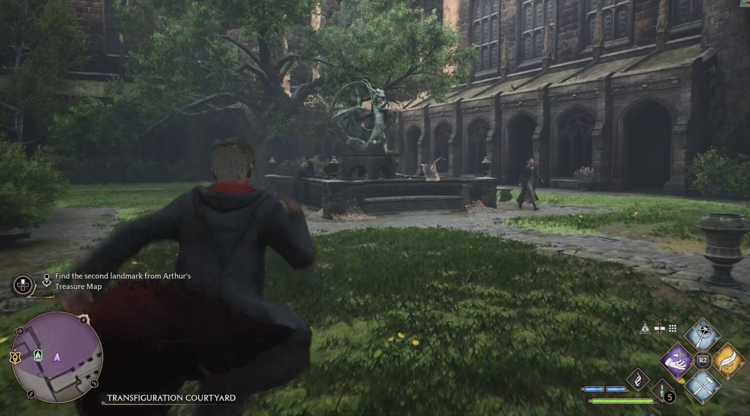 Hogwarts Legacy Cache in the Castle Side Quest GAMERPILLAR