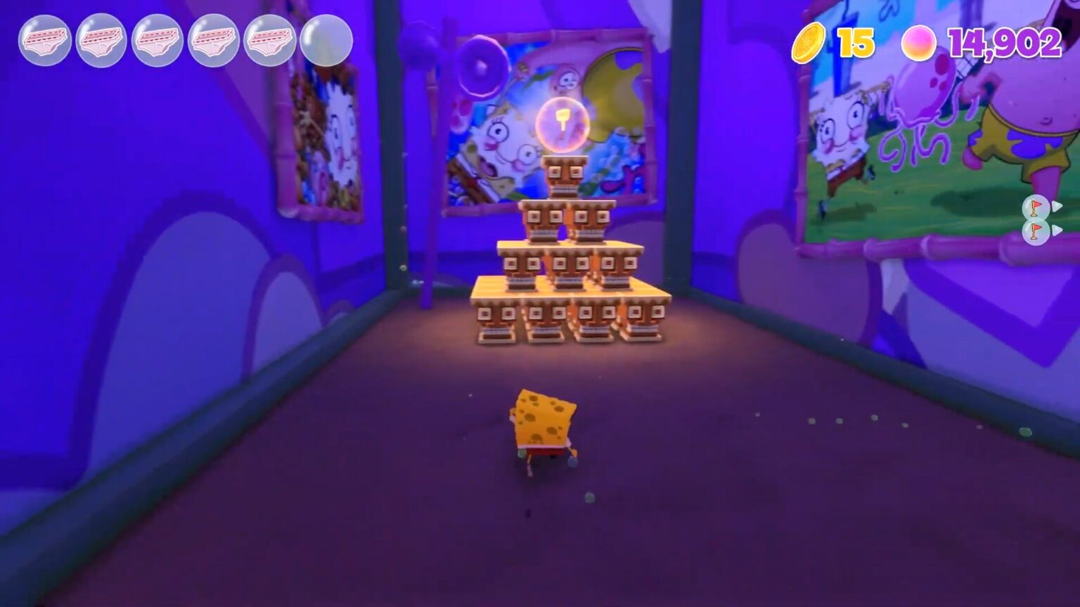 Jelly Glove World Golden Spatula Location SpongeBob SquarePants The