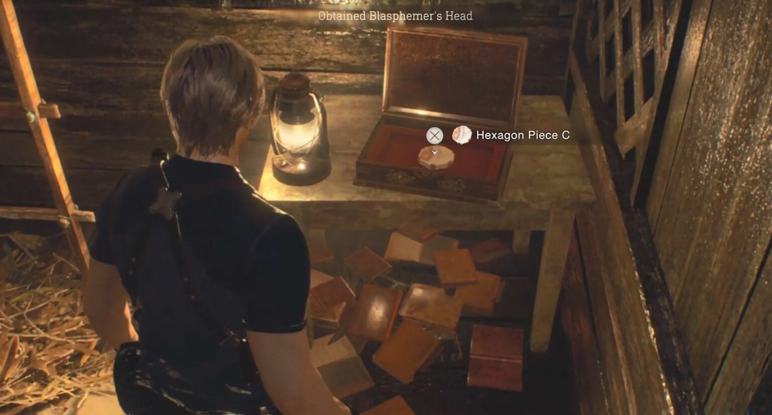 resident evil 4 remake chapter 4 stone puzzle
