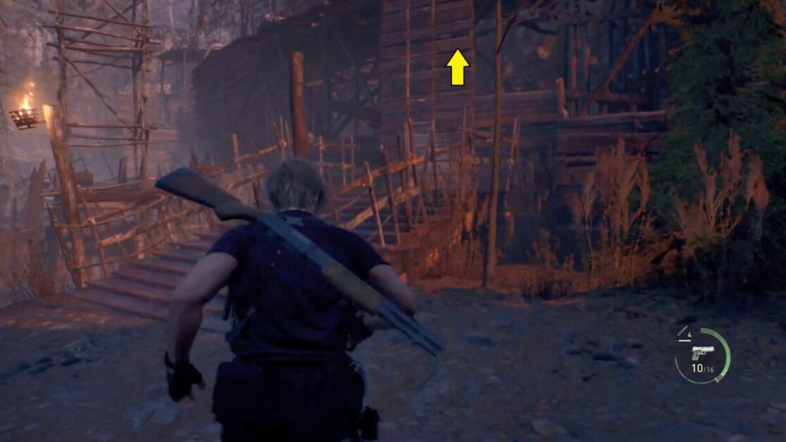 resident evil 4 remake chapter 4 head for the church