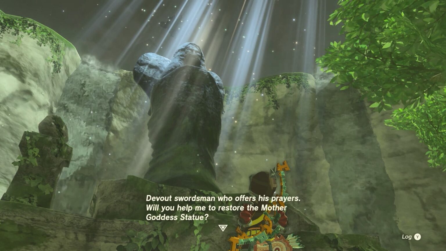 Goddess Statue of Power Quest Guide Zelda Tears of The Kingdom