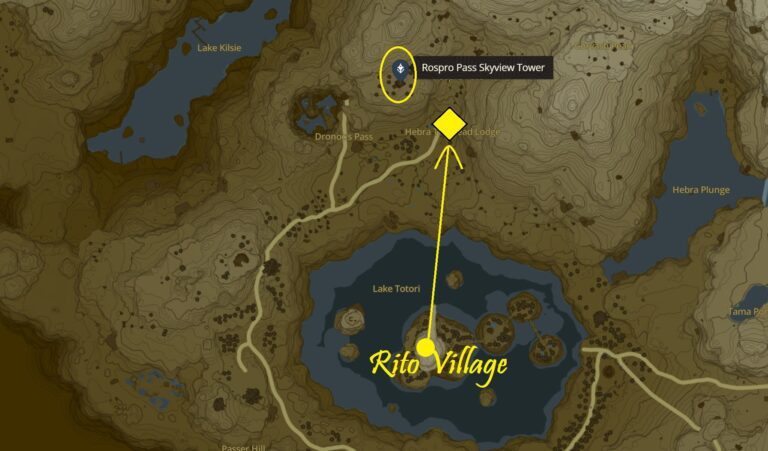 Tulin Of Rito Village Quest Walkthrough The Legend Of Zelda Tears Of