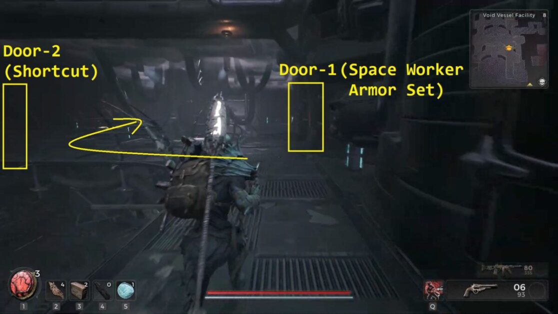 Void Vessel Facility Walkthrough Space Worker Armor Set Location