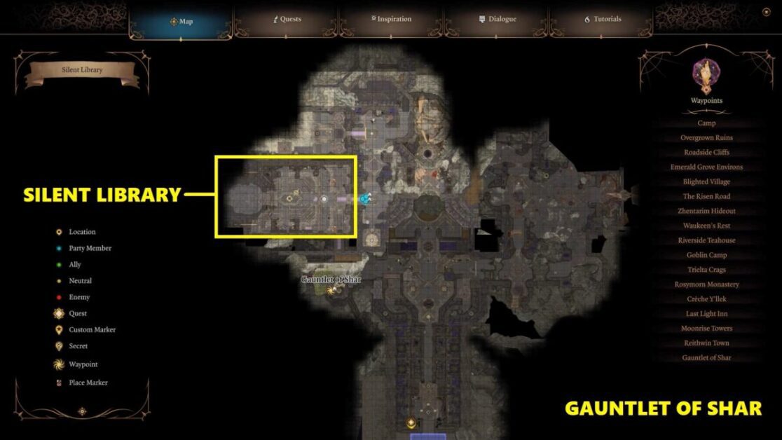 Baldur S Gate 3 How To Solve The Silent Library Puzzle In BG3   1 31 Scaled 