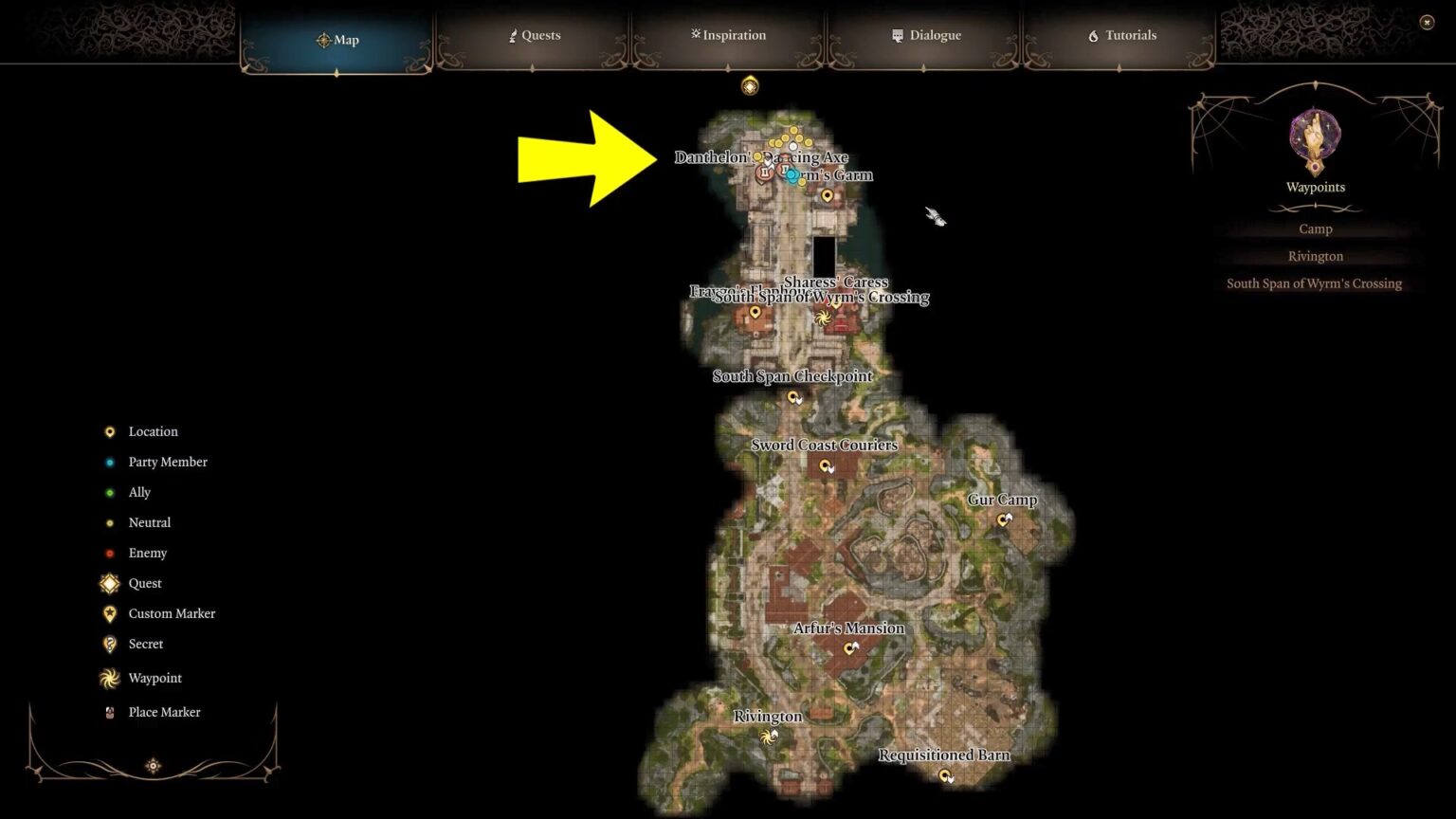 Find a way to get into Wyrm’s Rock Fortress in Baldur’s Gate 3