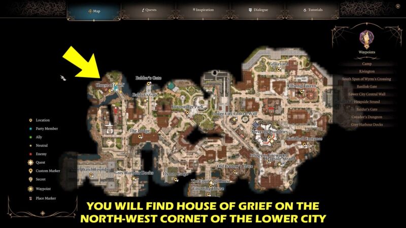 Journey To The House Of Grief Baldur S Gate 3 BG3 GAMERPILLAR   1 86 800x450 