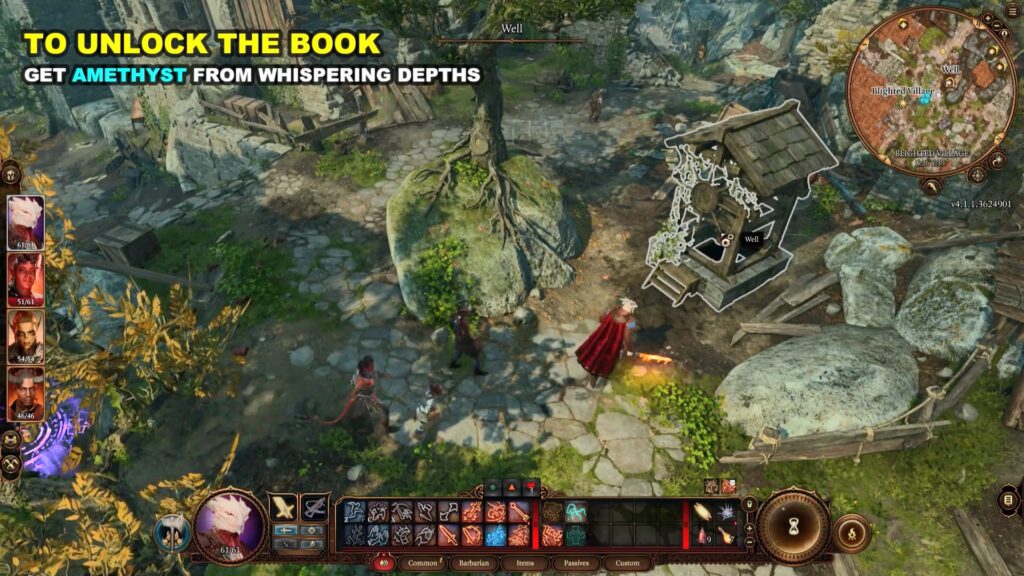 Baldur's Gate 3: How To Unlock The Ancient Tome