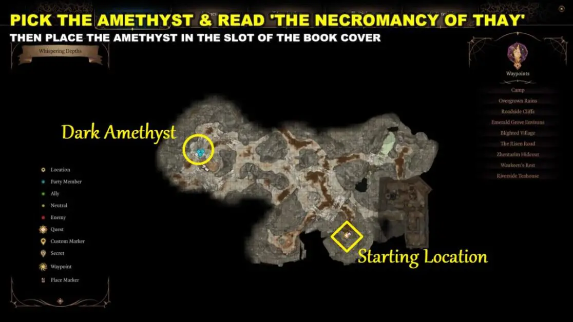 How to Unlock the Ancient Tome Book Necromancy of Thay Key Baldur’s Gate 3 (BG3) GAMERPILLAR