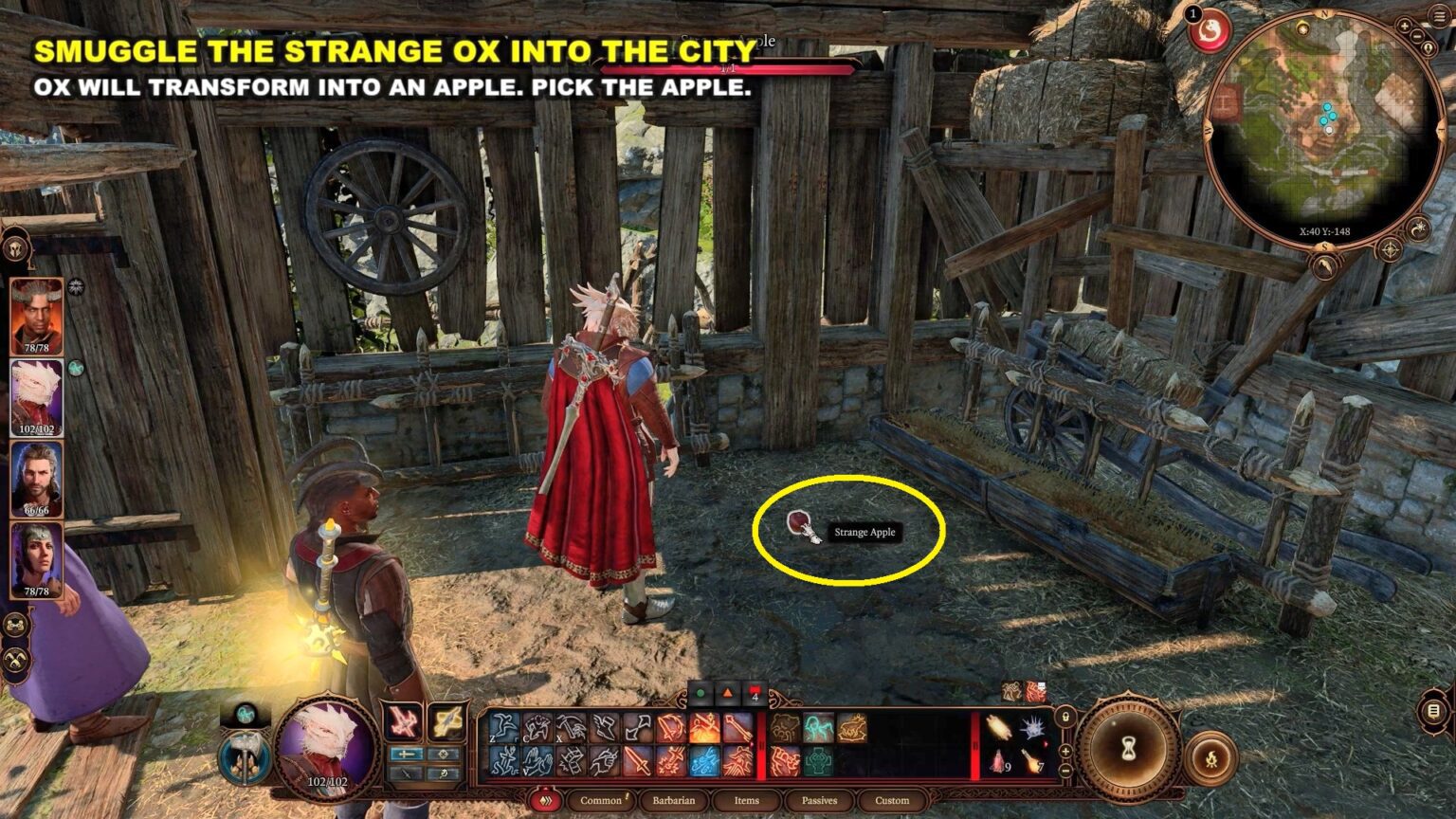 All Strange Ox Encounters Help The Devilish Ox Quest Baldur S Gate 3   9 35 1536x864 