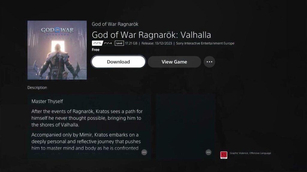 How to Download God of War Ragnarok Valhalla & DLC Release Time