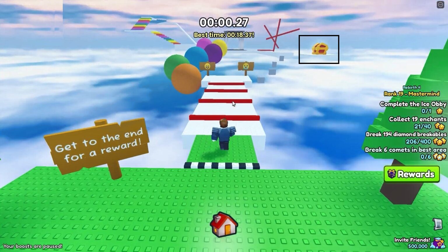 Where to Find All Rebirth Chests Locations in Pet Simulator 99 Update 6 Huge Colorful Wisp