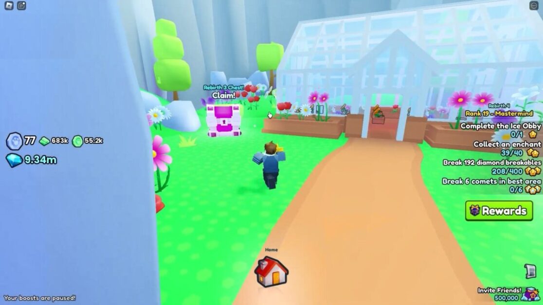 Where to Find All Rebirth Chests Locations in Pet Simulator 99 Update 6 Huge Colorful Wisp