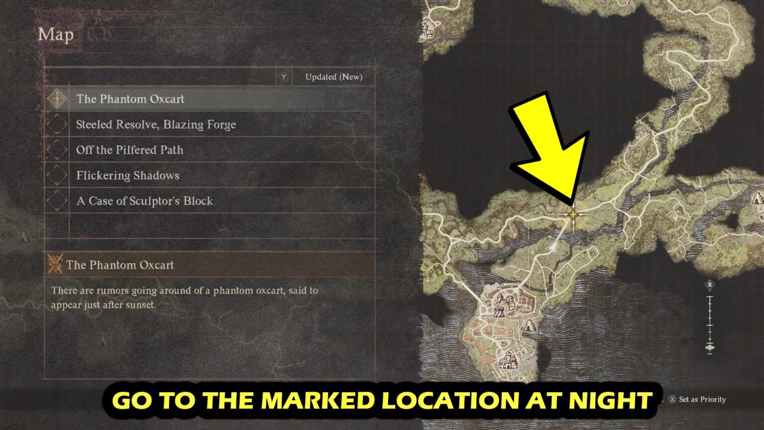 Dragon’s Dogma 2 The Phantom Oxcart quest walkthrough GAMERPILLAR