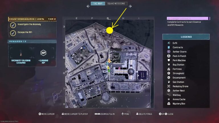 COD MWZ Season 2: All New Dark Aether Rift Mission Bunnies Locations ...