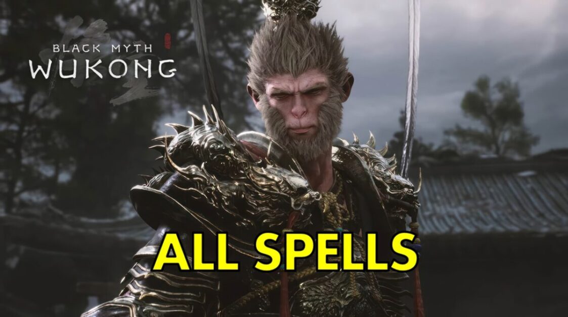 Black Myth Wukong: All Spell Locations