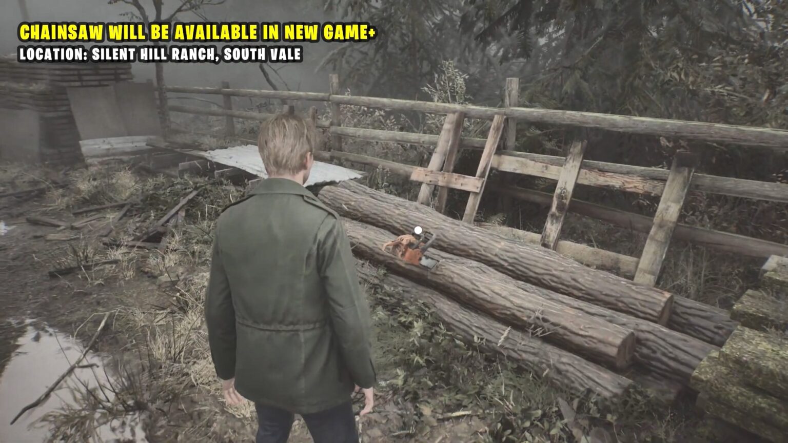 Chainsaw Location Lumberjack Trophy Guide Silent Hill 2 Remake GAMERPILLAR